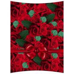 Floral Flower Pattern Art Roses Back Support Cushion