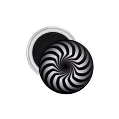 Art Optical Black White Hypnotic 1 75  Magnets by Sapixe