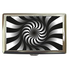 Art Optical Black White Hypnotic Cigarette Money Cases by Sapixe