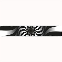 Art Optical Black White Hypnotic Small Bar Mats by Sapixe