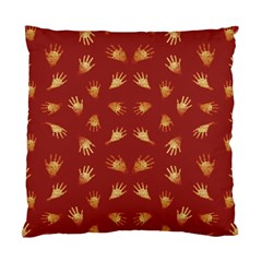 Primitive Art Hands Motif Pattern Standard Cushion Case (two Sides) by dflcprints