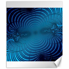 Background Brush Particles Wave Canvas 8  X 10  by Sapixe