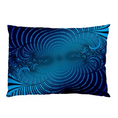 Background Brush Particles Wave Pillow Case by Sapixe