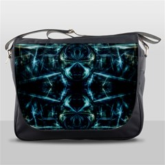 Abstract Fractal Magical Messenger Bags by Sapixe