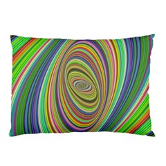 Ellipse Background Elliptical Pillow Case by Sapixe