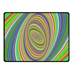 Ellipse Background Elliptical Fleece Blanket (small) by Sapixe