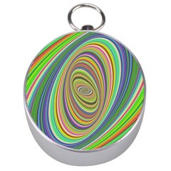 Ellipse Background Elliptical Silver Compasses by Sapixe