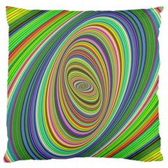 Ellipse Background Elliptical Large Flano Cushion Case (one Side) by Sapixe