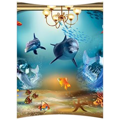 Dolphin Art Creation Natural Water Back Support Cushion