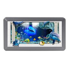 Dolphin Art Creation Natural Water Memory Card Reader (mini) by Sapixe