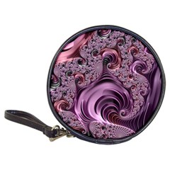 Purple Abstract Art Fractal Classic 20-cd Wallets by Sapixe