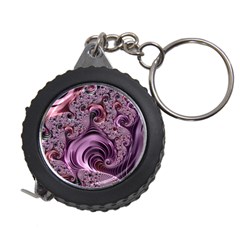 Purple Abstract Art Fractal Measuring Tape by Sapixe