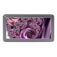 Purple Abstract Art Fractal Memory Card Reader (mini) by Sapixe