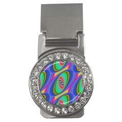 Ellipse Pattern Elliptical Fractal Money Clips (cz)  by Sapixe