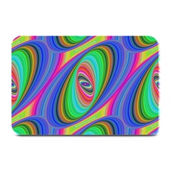 Ellipse Pattern Elliptical Fractal Plate Mats by Sapixe