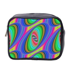 Ellipse Pattern Elliptical Fractal Mini Toiletries Bag 2-side by Sapixe