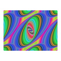 Ellipse Pattern Elliptical Fractal Double Sided Flano Blanket (mini) 