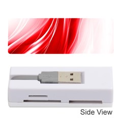 Flame Red Fractal Energy Fiery Memory Card Reader (stick)  by Sapixe