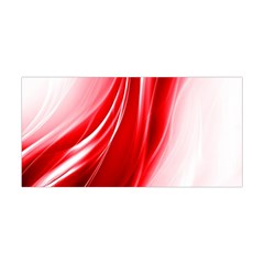 Flame Red Fractal Energy Fiery Yoga Headband by Sapixe