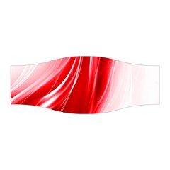 Flame Red Fractal Energy Fiery Stretchable Headband by Sapixe