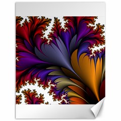 Flora Entwine Fractals Flowers Canvas 12  X 16   by Sapixe