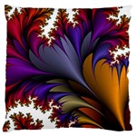 Flora Entwine Fractals Flowers Standard Flano Cushion Case (Two Sides) Front