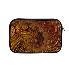 Copper Caramel Swirls Abstract Art Apple MacBook Pro 13  Zipper Case