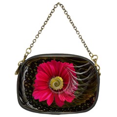 Fantasy Flower Fractal Blossom Chain Purses (Two Sides) 