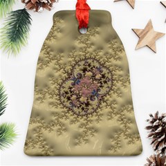 Fractal Art Colorful Pattern Bell Ornament (two Sides) by Sapixe