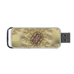 Fractal Art Colorful Pattern Portable Usb Flash (one Side) by Sapixe