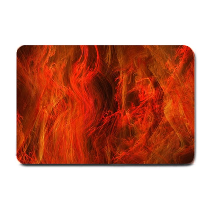 Fractal Abstract Background Physics Small Doormat 