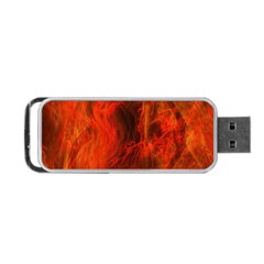 Fractal Abstract Background Physics Portable Usb Flash (two Sides) by Sapixe