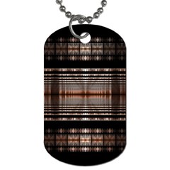  Fractal Art Design Geometry Dog Tag (one Side) by Sapixe