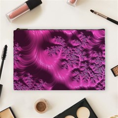 Fractal Artwork Pink Purple Elegant Cosmetic Bag (large)  by Sapixe