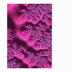 Fractal Artwork Pink Purple Elegant Small Garden Flag (two Sides) by Sapixe