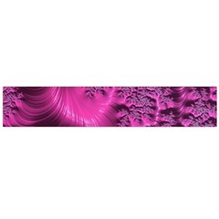 Fractal Artwork Pink Purple Elegant Large Flano Scarf  by Sapixe