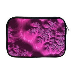 Fractal Artwork Pink Purple Elegant Apple Macbook Pro 17  Zipper Case by Sapixe