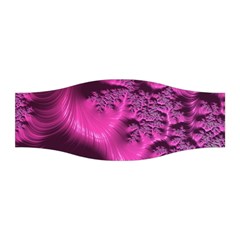 Fractal Artwork Pink Purple Elegant Stretchable Headband by Sapixe