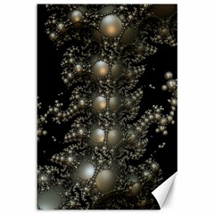 Fractal Math Geometry Backdrop Canvas 12  X 18   by Sapixe