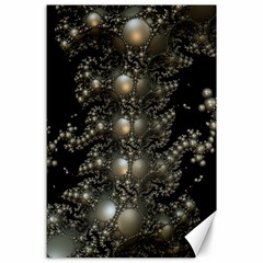 Fractal Math Geometry Backdrop Canvas 24  X 36  by Sapixe