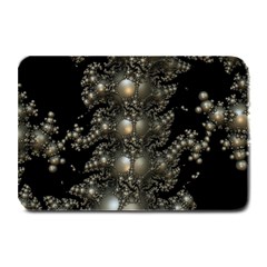 Fractal Math Geometry Backdrop Plate Mats by Sapixe