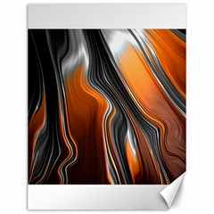 Fractal Structure Mathematics Canvas 12  X 16   by Sapixe