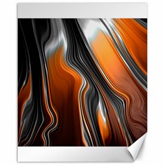 Fractal Structure Mathematics Canvas 16  X 20   by Sapixe