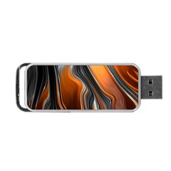 Fractal Structure Mathematics Portable Usb Flash (two Sides) by Sapixe