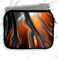 Fractal Structure Mathematics Apple Ipad 2/3/4 Zipper Cases by Sapixe