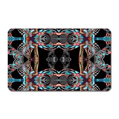 Fractal Math Design Backdrop Magnet (rectangular) by Sapixe