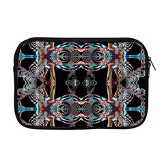 Fractal Math Design Backdrop Apple Macbook Pro 17  Zipper Case by Sapixe