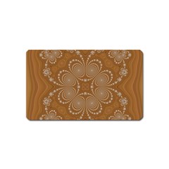 Fractal Pattern Decoration Abstract Magnet (name Card) by Sapixe