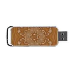 Fractal Pattern Decoration Abstract Portable Usb Flash (one Side) by Sapixe