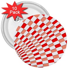 Graphics Pattern Design Abstract 3  Buttons (10 Pack)  by Sapixe